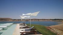 Parasol carr 300x300cm Vela SCOLARO